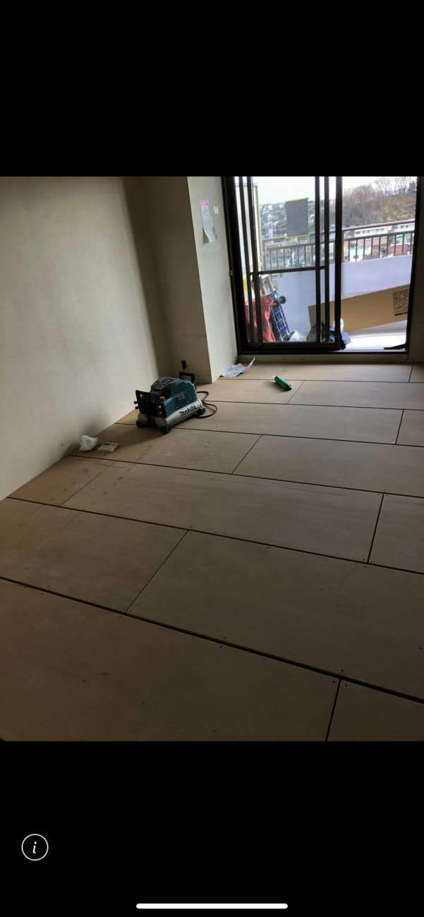 マンション　１日置床　乾式二重床（東京都八王子市）