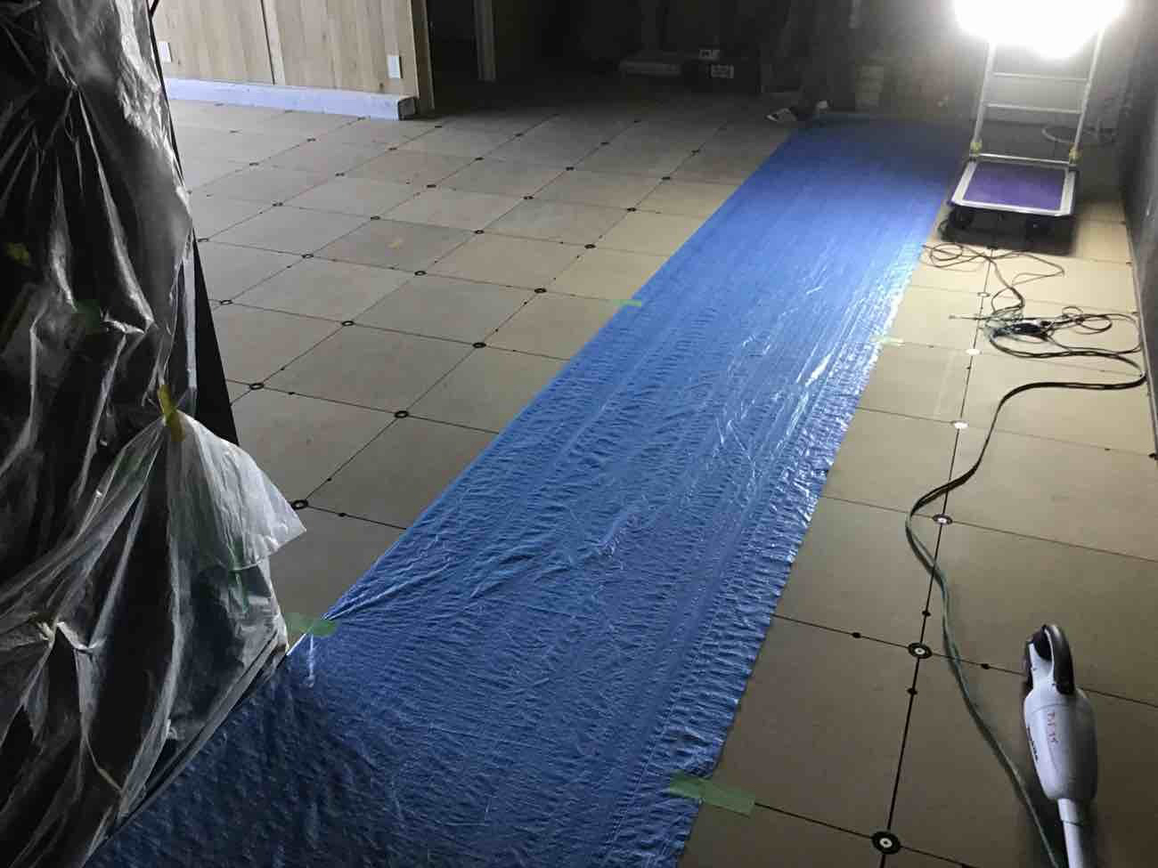 店舗　OAフロア工事　LM2000（埼玉県上尾市）