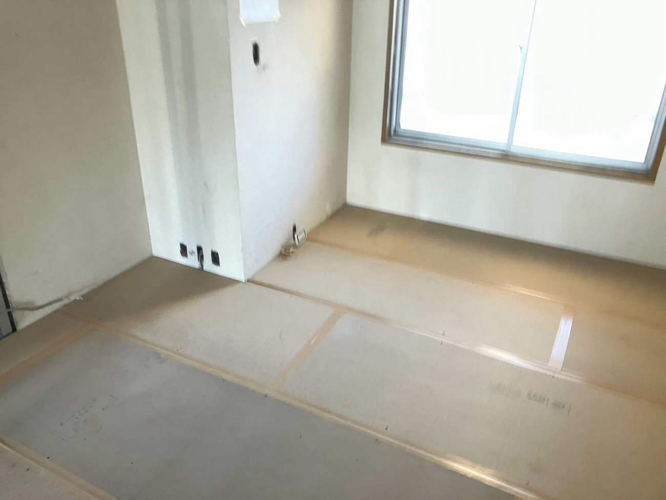 マンション　OAフロア工事（横浜市神奈川区）