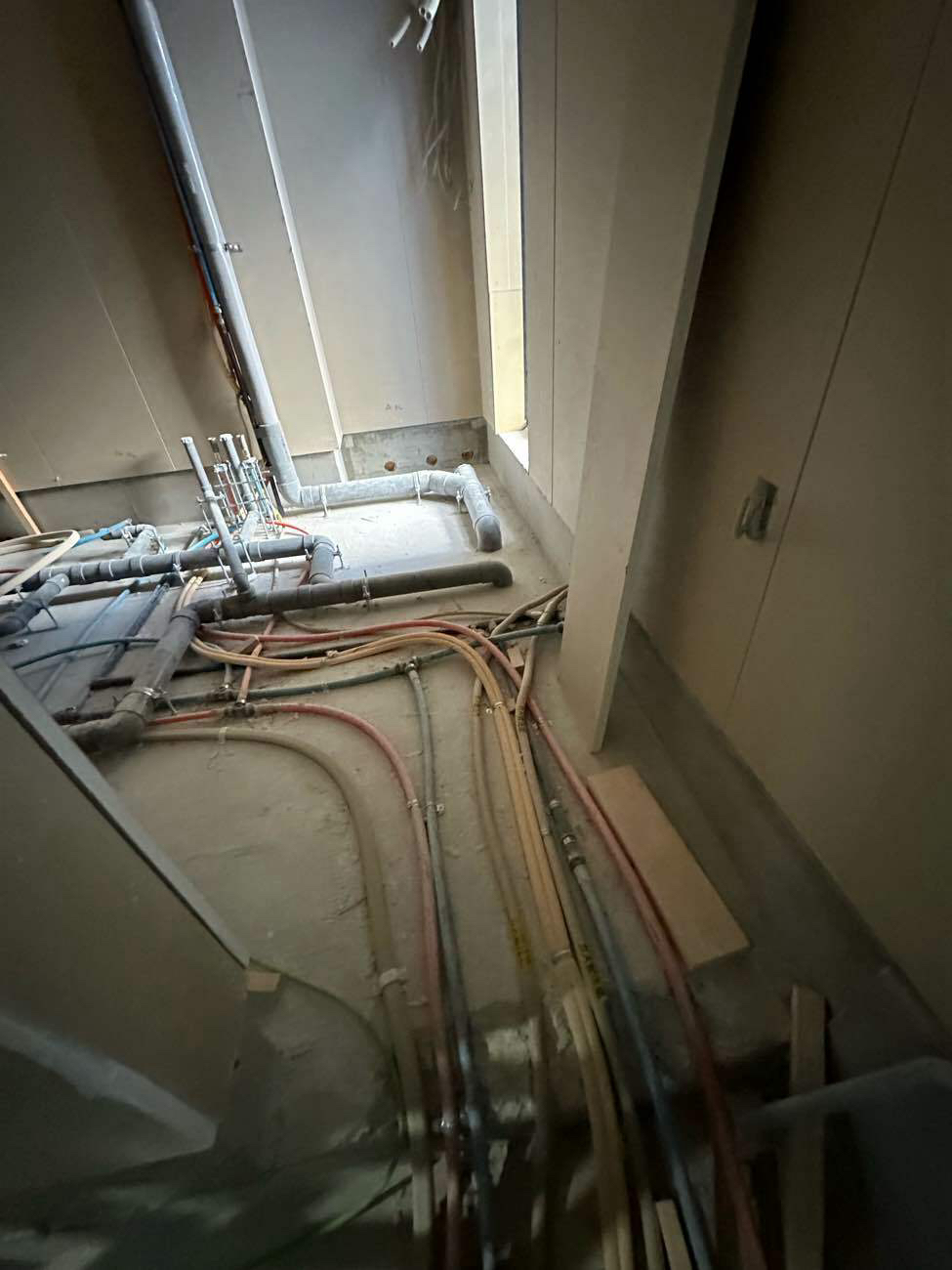 マンション　置床工事　フリーフロアCP-F（東京都大田区）