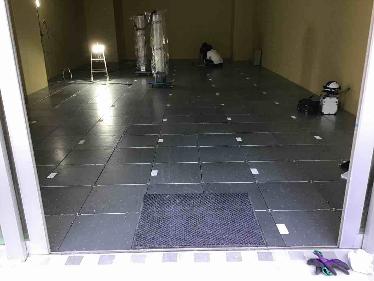 店舗 OAフロア工事 TN50 （埼玉県さいたま市）