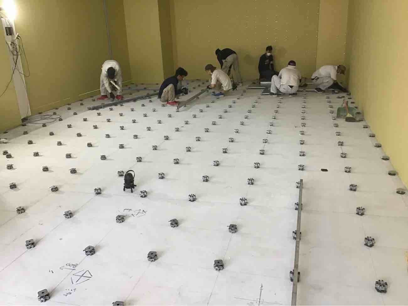 店舗 OAフロア工事 TN50 （埼玉県さいたま市）