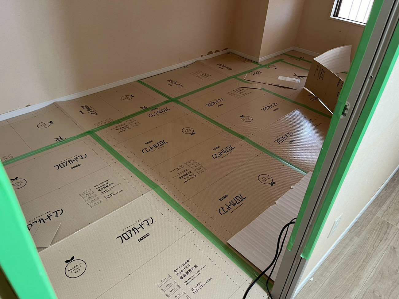 マンション　防音フロア工事（東京都三鷹市）