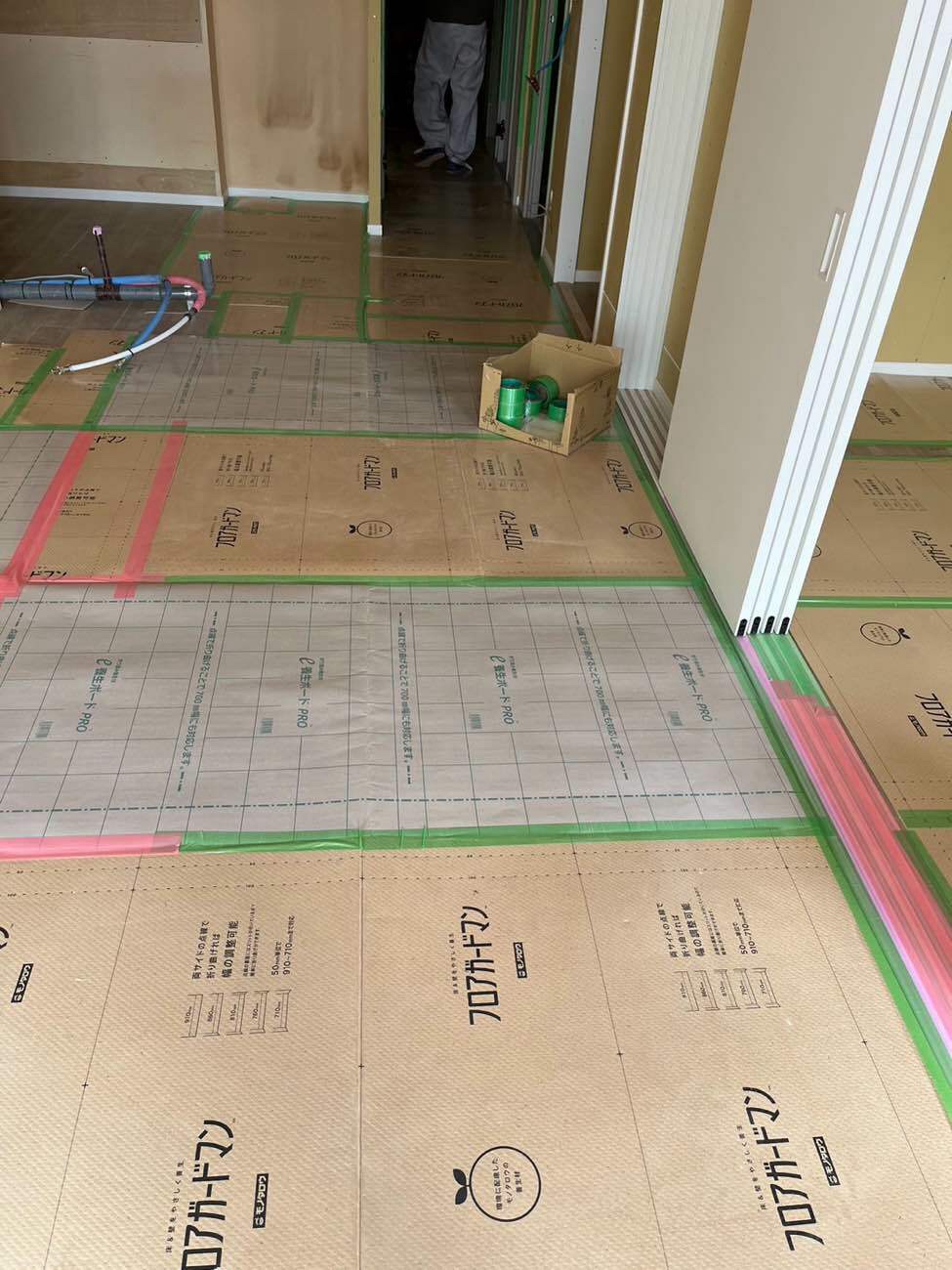 マンション　防音フロア工事（東京都三鷹市）