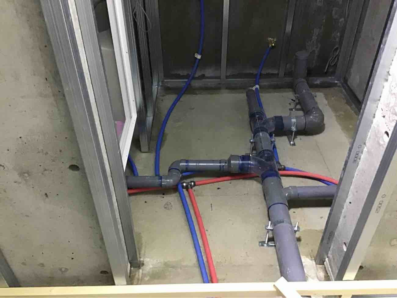 マンション　置床工事　乾式二重床（東京都板橋区）