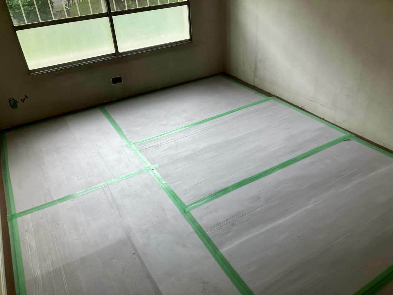 マンション　置床工事　乾式二重床（東京都国分寺市）