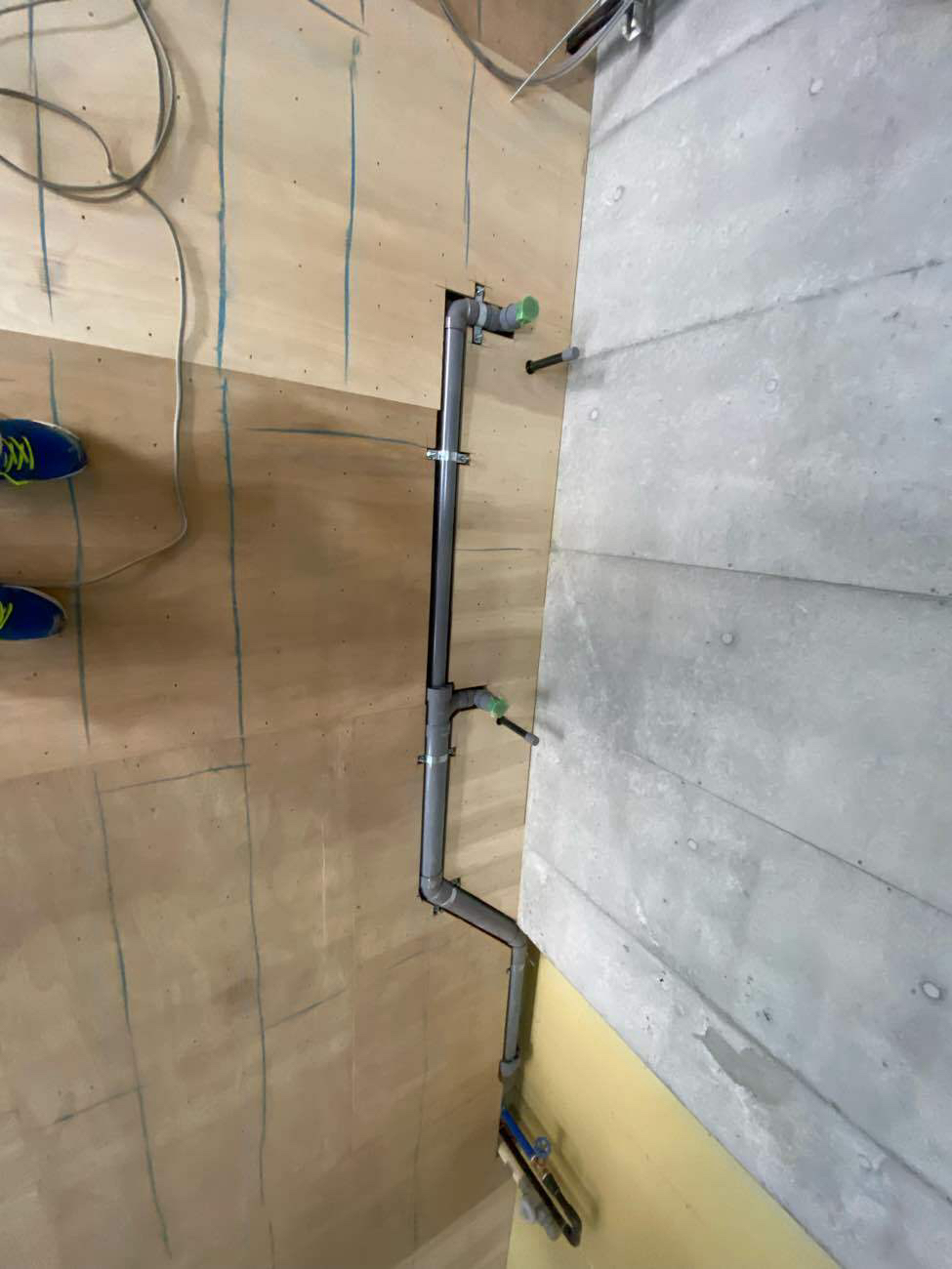 病院　置床工事　フリーフロアCP（東京都杉並区）