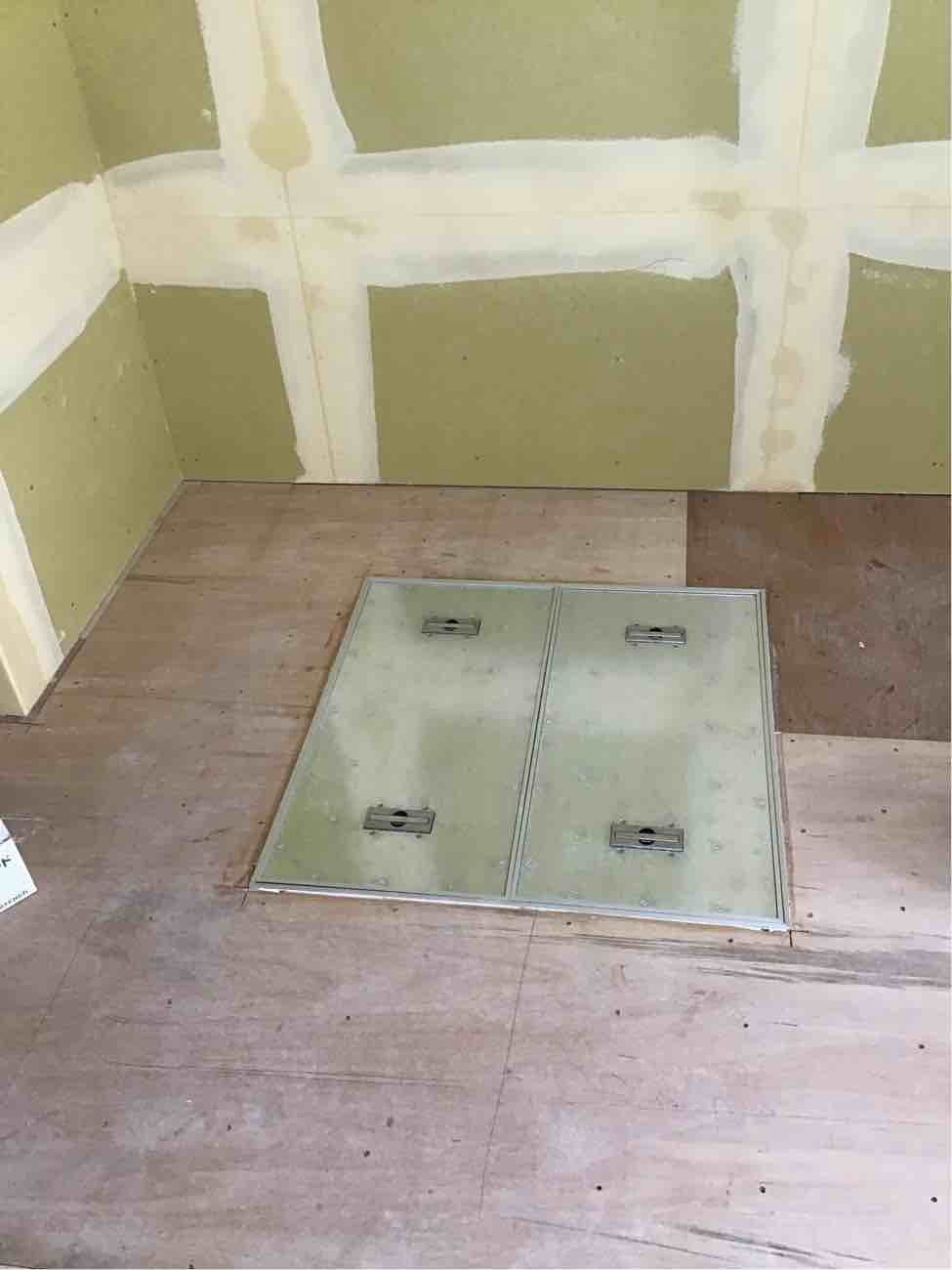 病院　置床工事　フリーフロアCP（東京都杉並区）