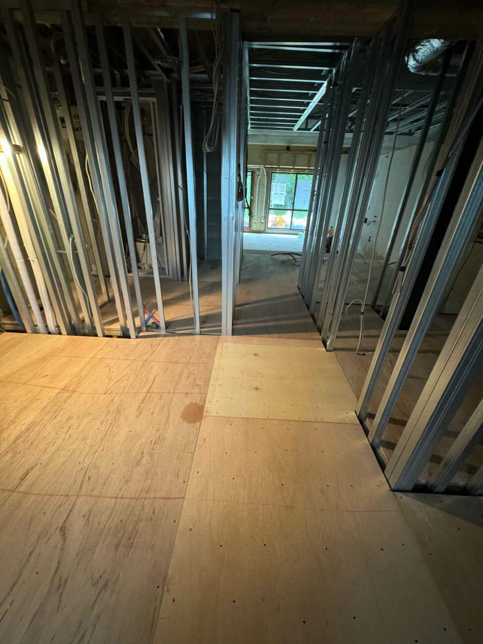 マンション　置床工事　乾式二重床（横浜市港北区）