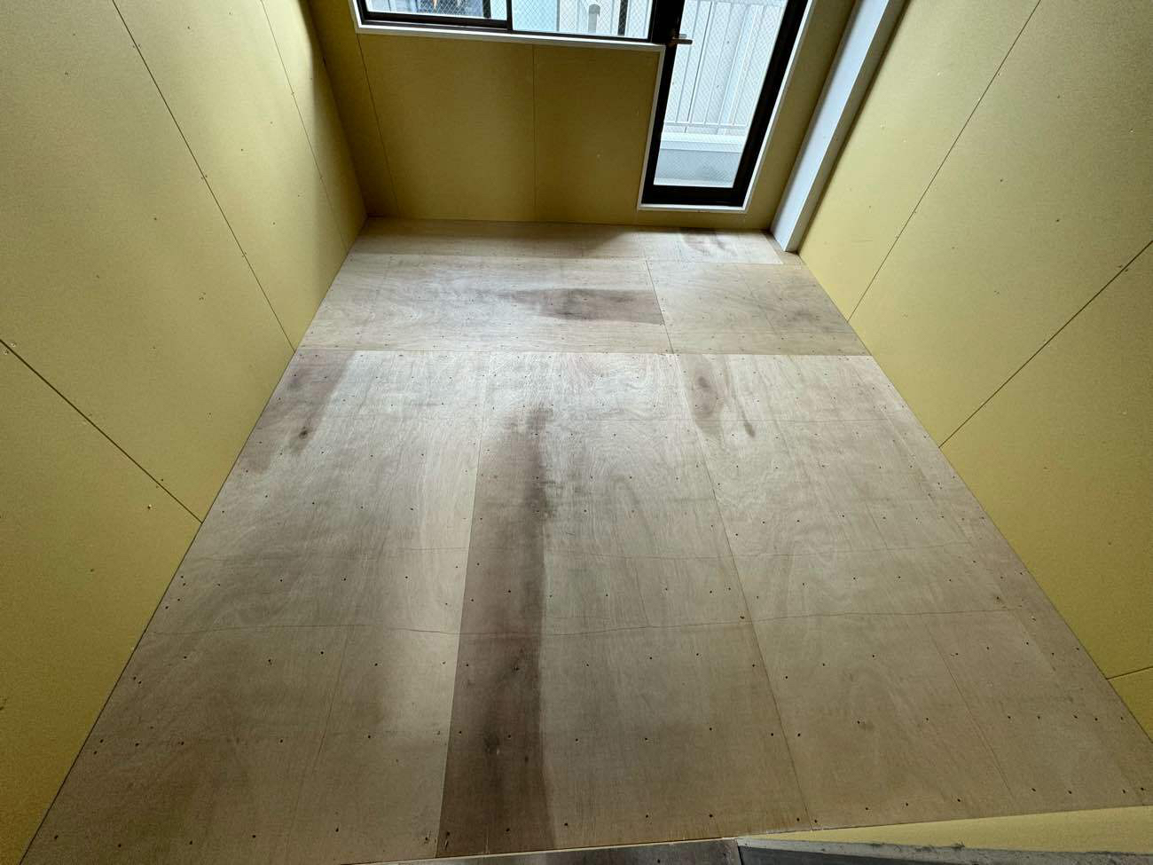 マンション　置床工事　フリーフロアP（東京都小金井市）