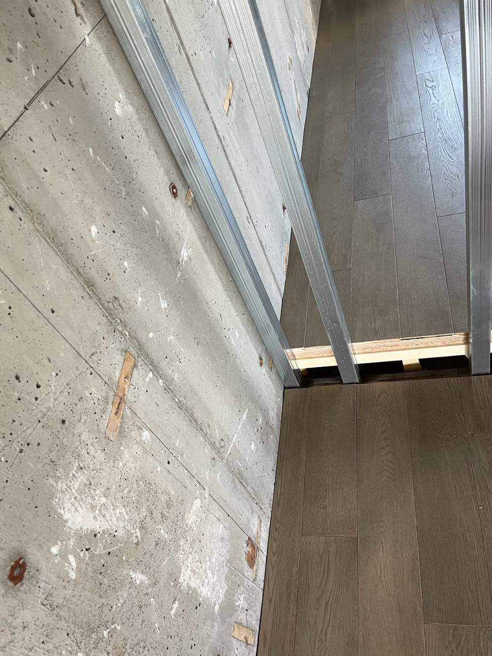 マンション改修　フローリング工事　無垢フロア（川崎市麻生区）