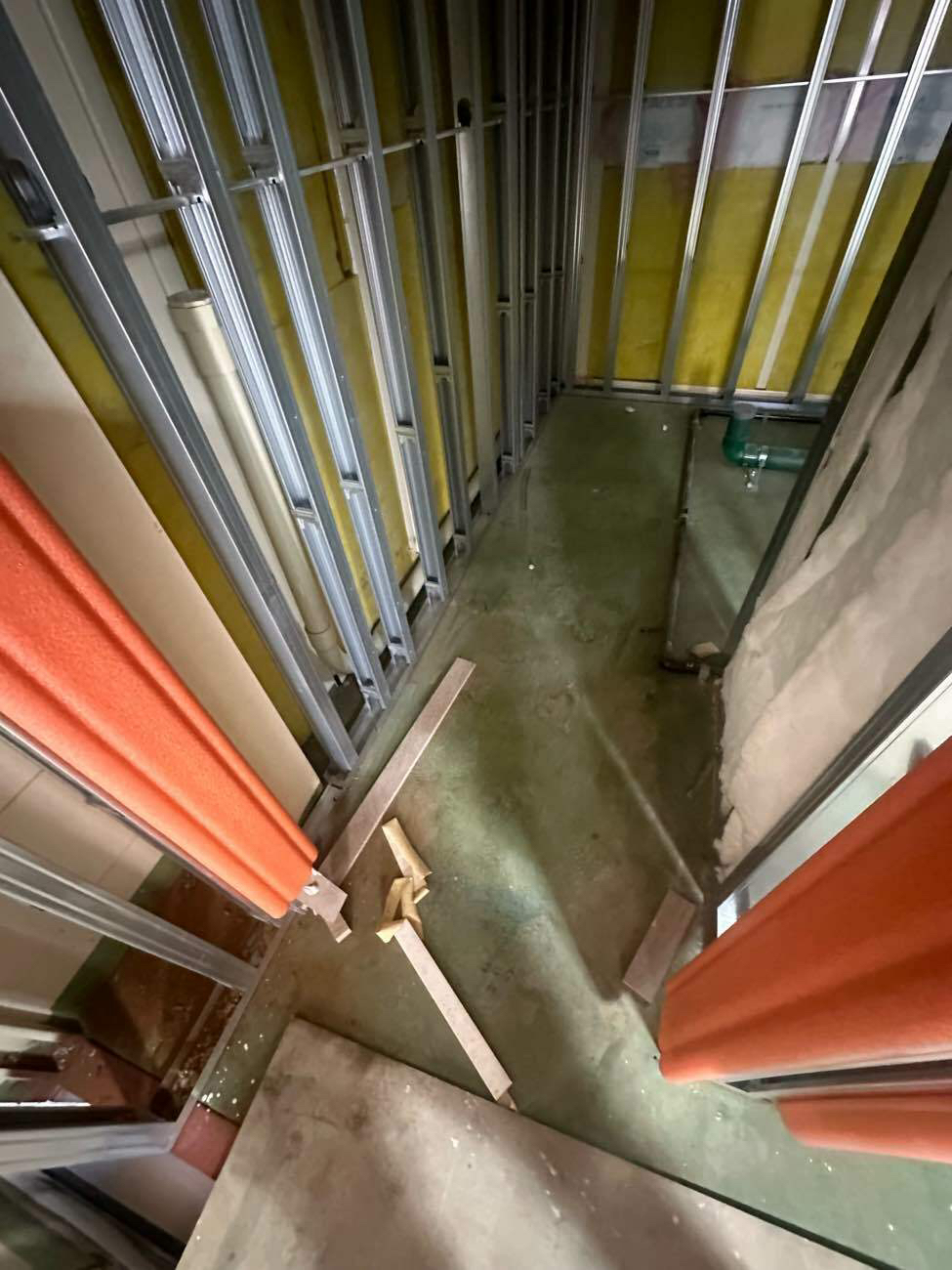 マンション　置床工事　乾式二重床（神奈川県藤沢市）