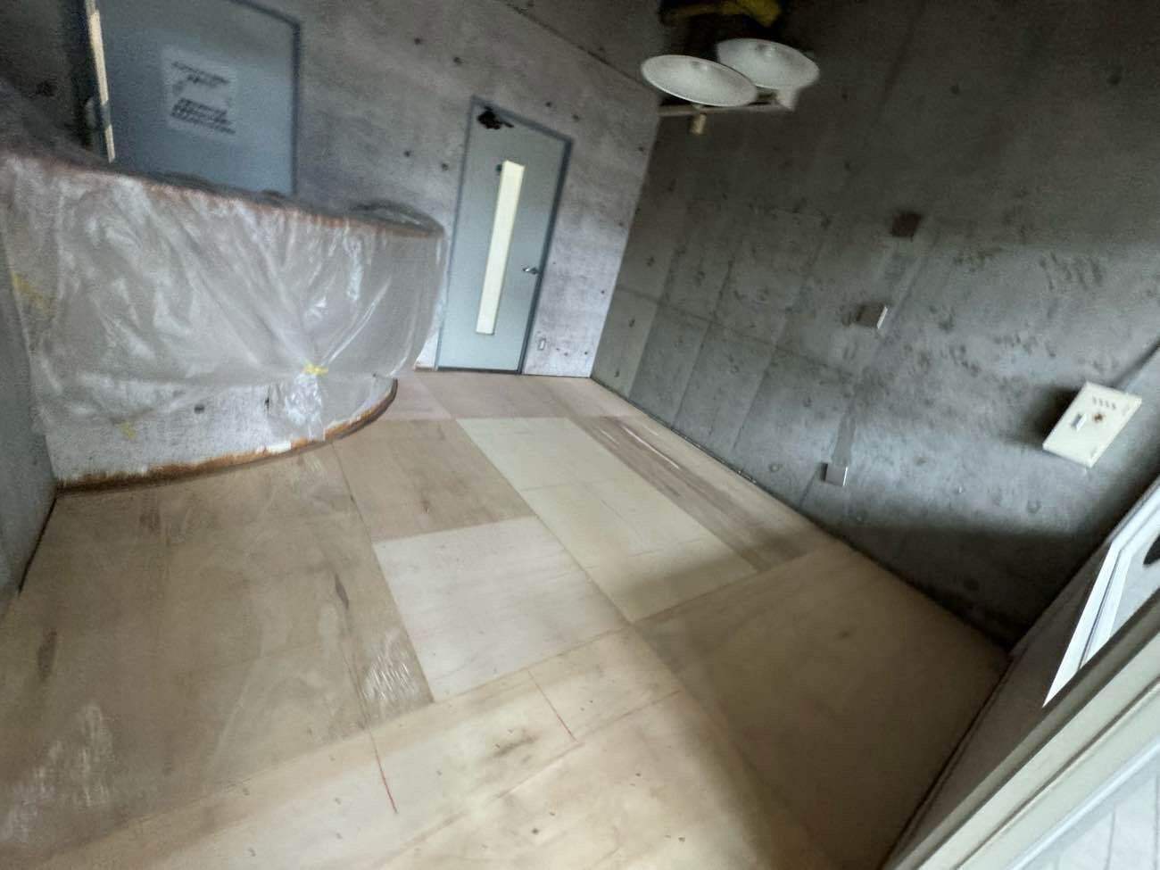 動物病院改修　置床工事　フリーフロアCP（東京都江戸川区）