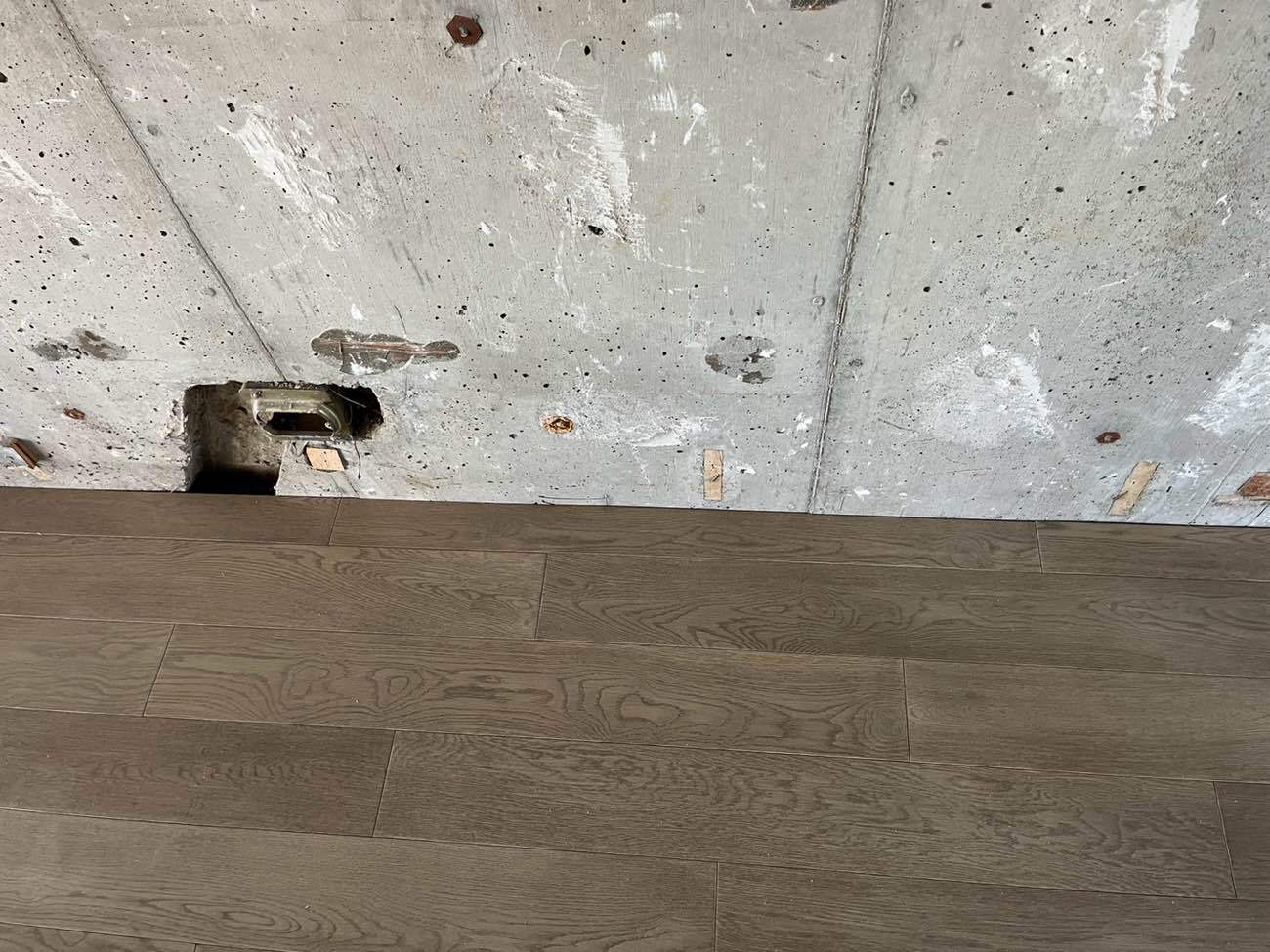 マンション改修　フローリング工事　無垢フロア（川崎市麻生区）