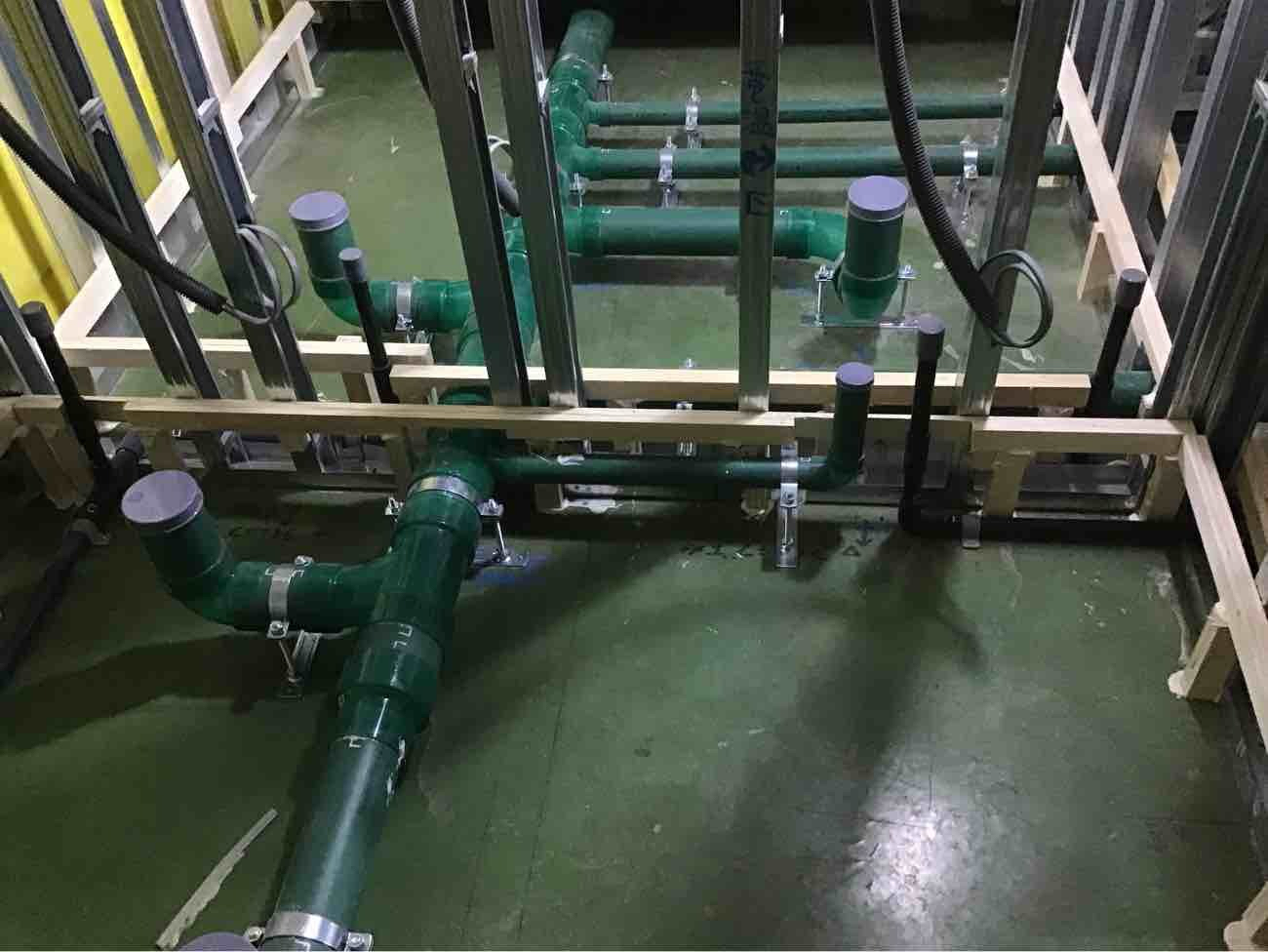 マンション　置床工事　乾式二重床（神奈川県藤沢市）