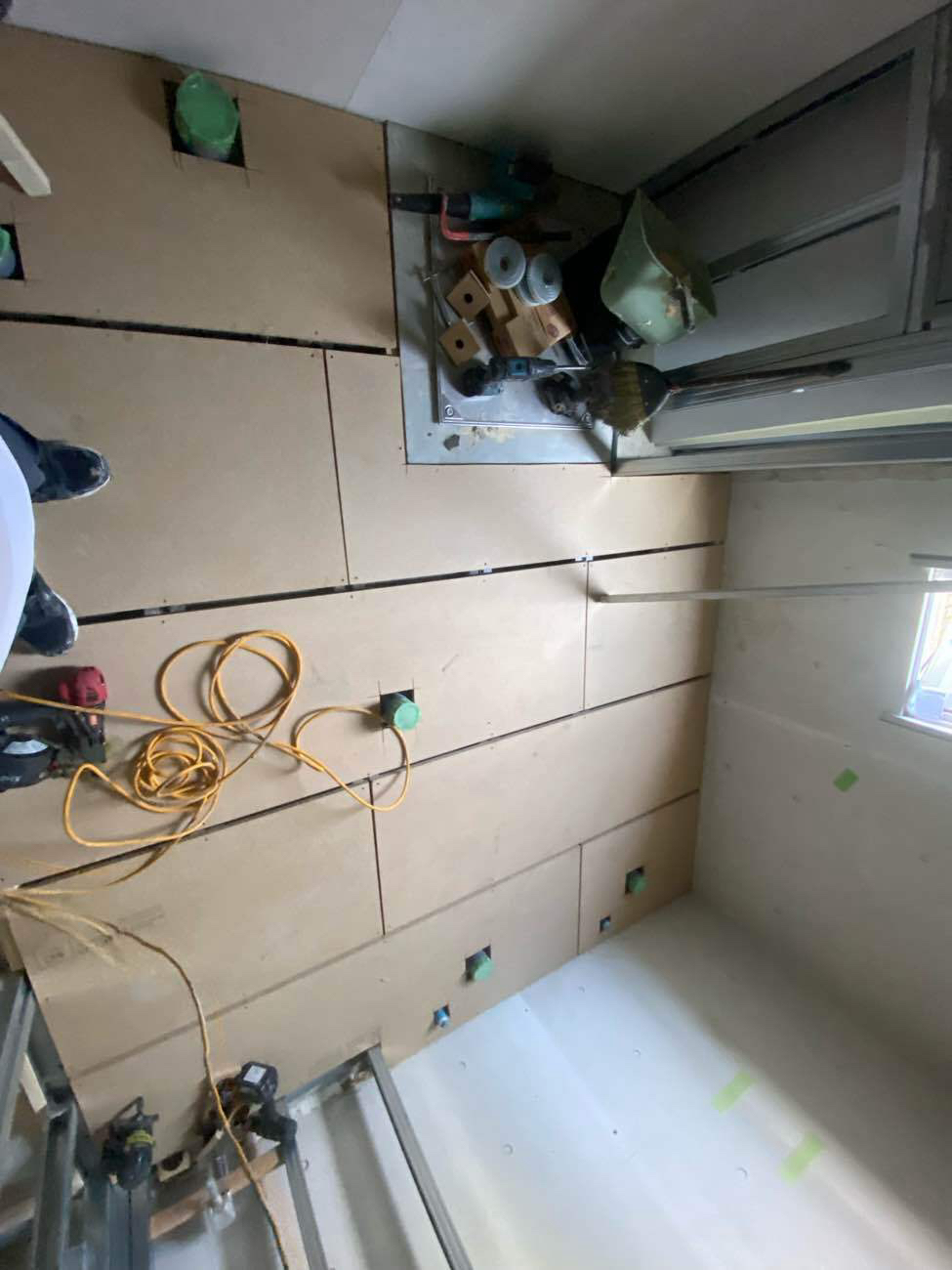 小学校　トイレ改修工事　フリーフロアCP-F（千葉市美浜区）