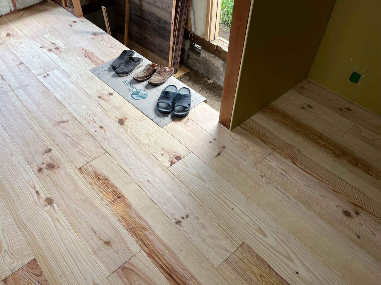 戸建住宅　フローリング工事　20ｍｍ厚フロア（神奈川県横須賀市）