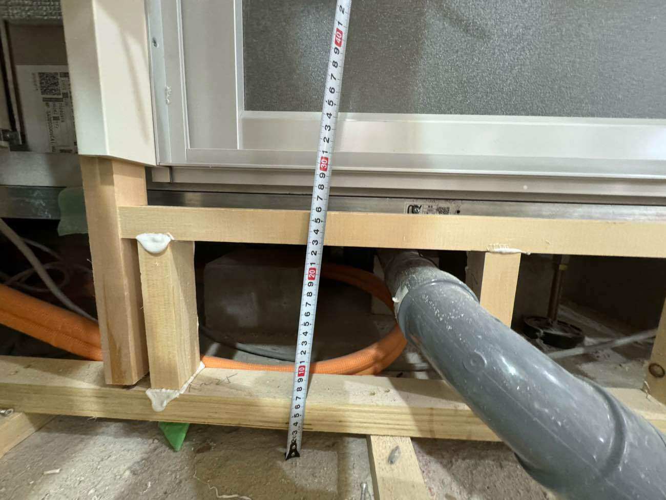 マンション　置床工事　乾式二重床（東京都渋谷区）