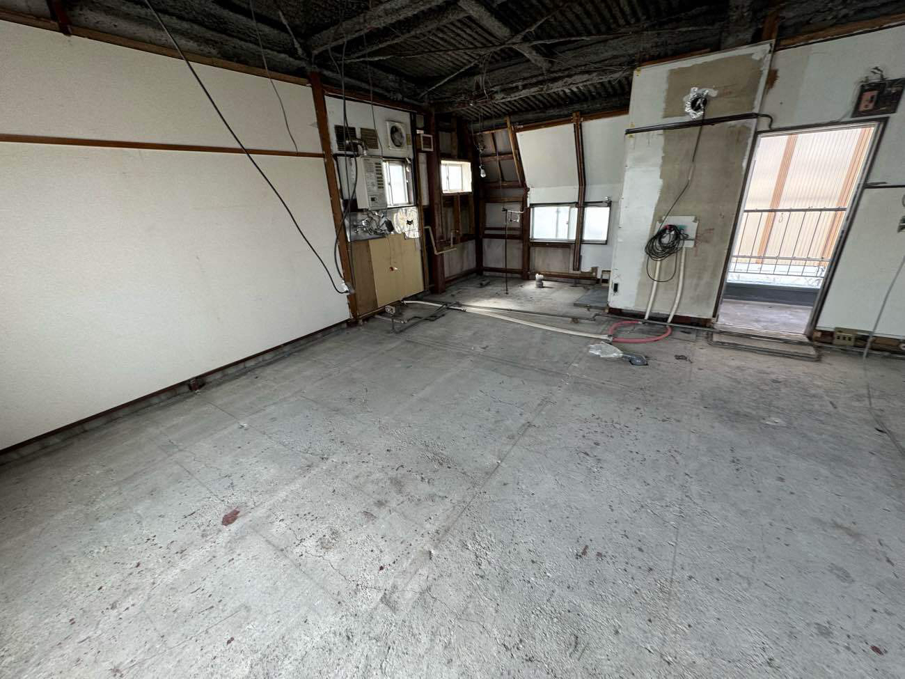 マンション　置床工事　乾式二重床（東京都中野区）