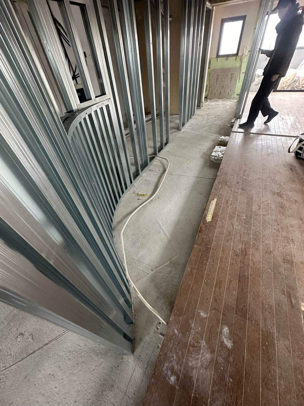 マンション　置床工事　乾式二重床（東京都三鷹市）