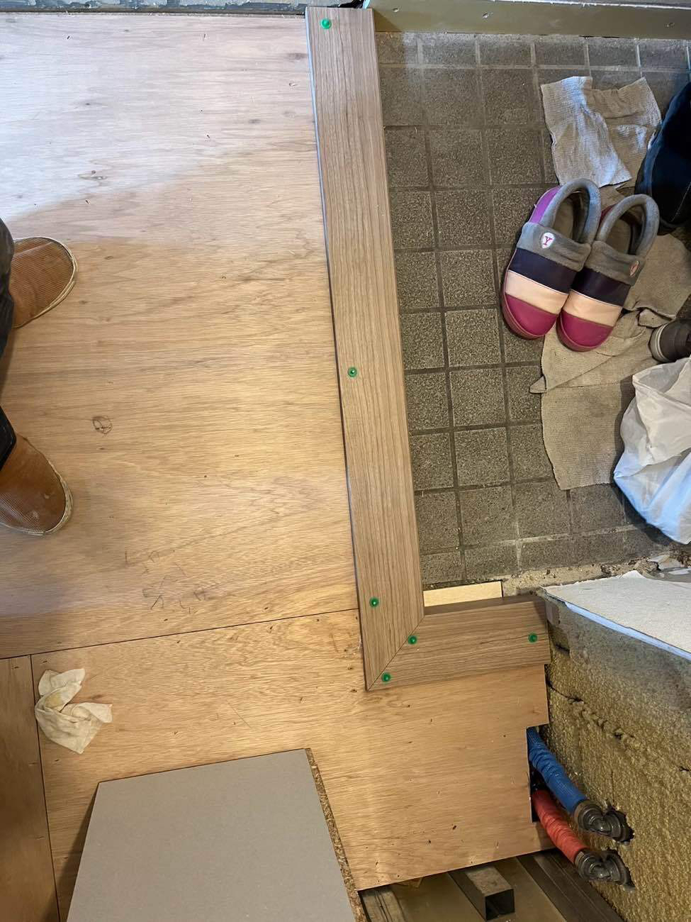 マンション　フローリング工事　１×６フロア（東京都大田区）