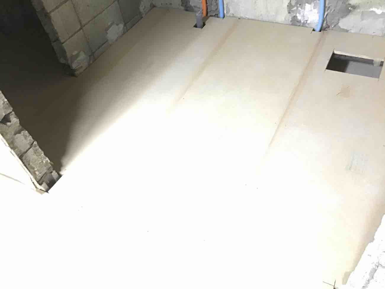 マンション　１日置床工事　乾式二重床（東京都八王子市）