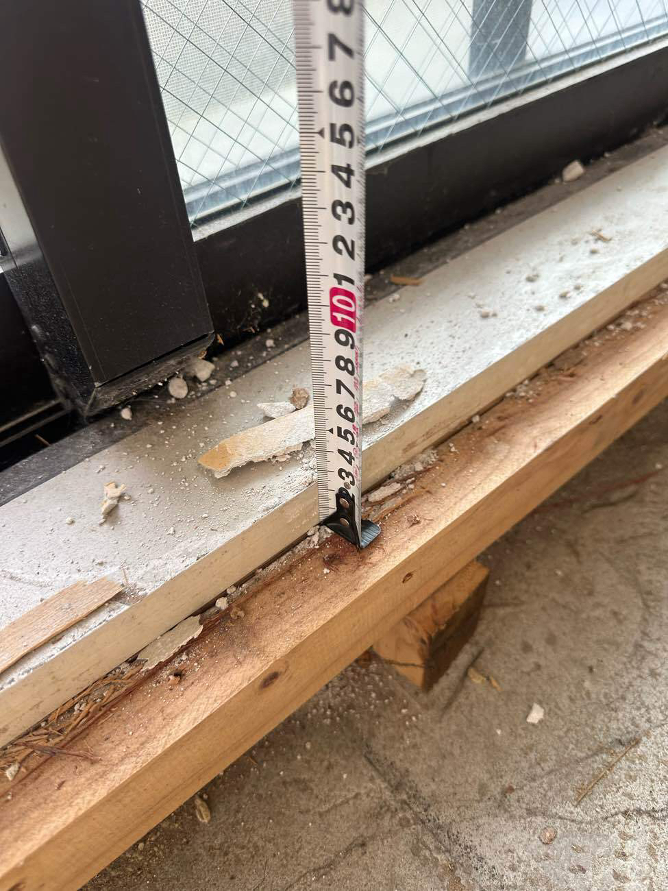 マンション　1日置床工事　乾式二重床（相模原市南区）