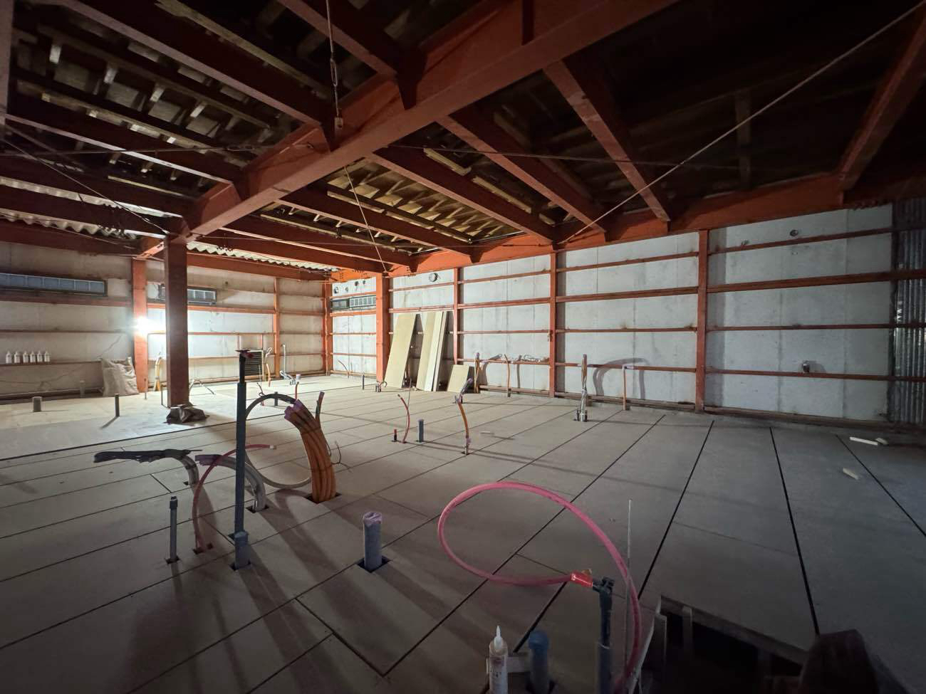 歯科医院　置床工事　乾式二重床（横浜市港南区）