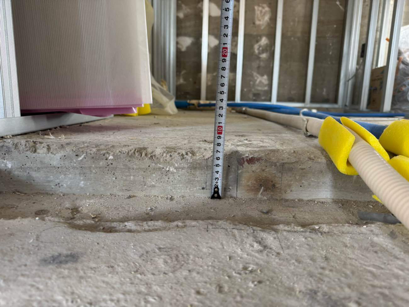 マンション　1日置床工事　乾式二重床（東京都渋谷区）