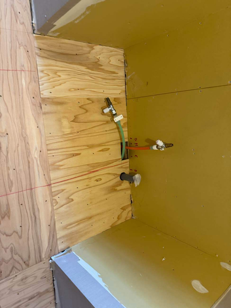 マンション　１日置床工事　フリーフロアCP（東京都中央区）