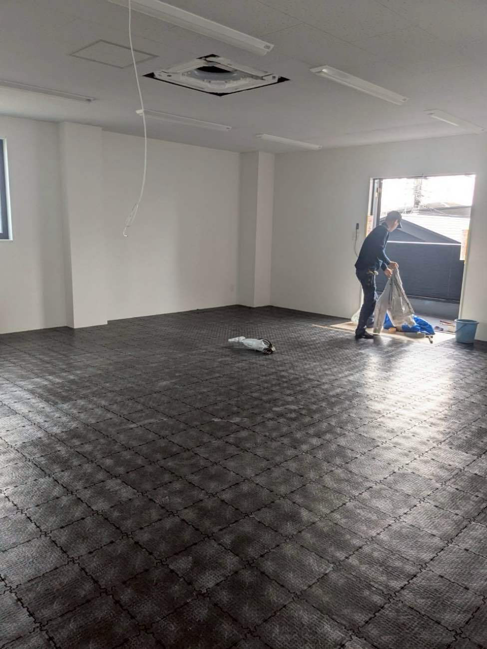 オフィス　新築工事　置敷ＯＡ工事（東京都足立区）