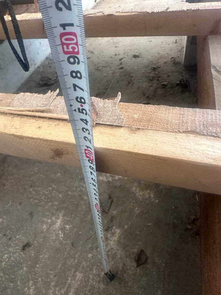 アパート　置床工事　乾式二重床（東京都江戸川区）