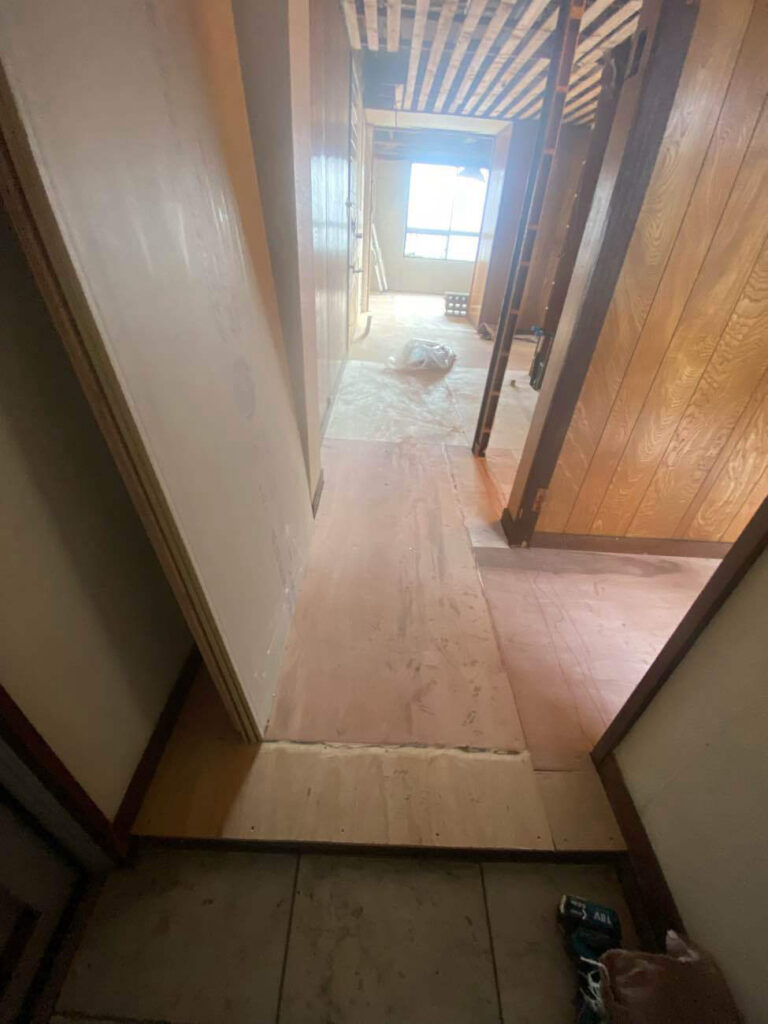 マンション 軽天・置床工事 一括請負工事（東京都日野市）