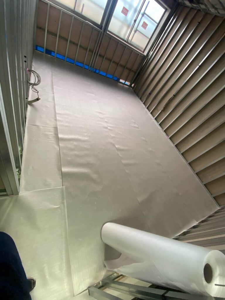 オフィス　置敷OA工事　ステップライン BF-100（埼玉県川口市）