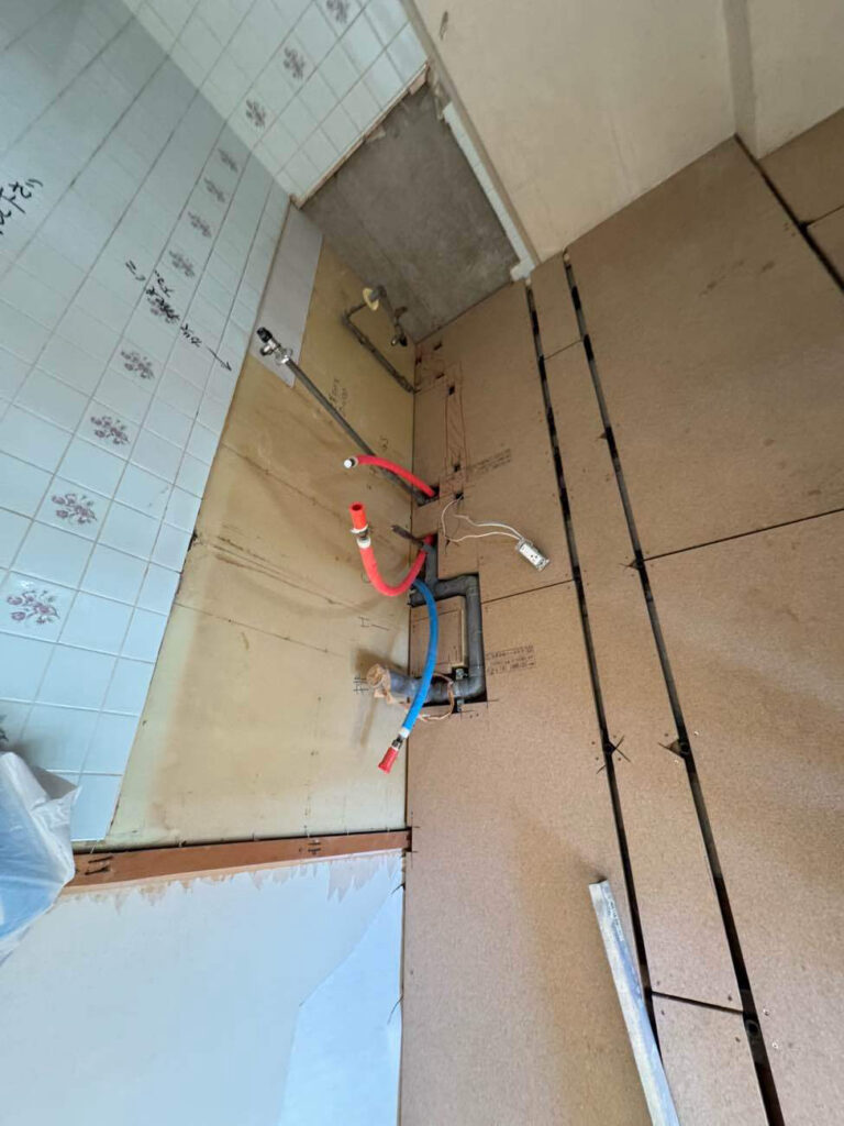 マンション　１日置床工事　乾式二重床（神奈川県大和市）