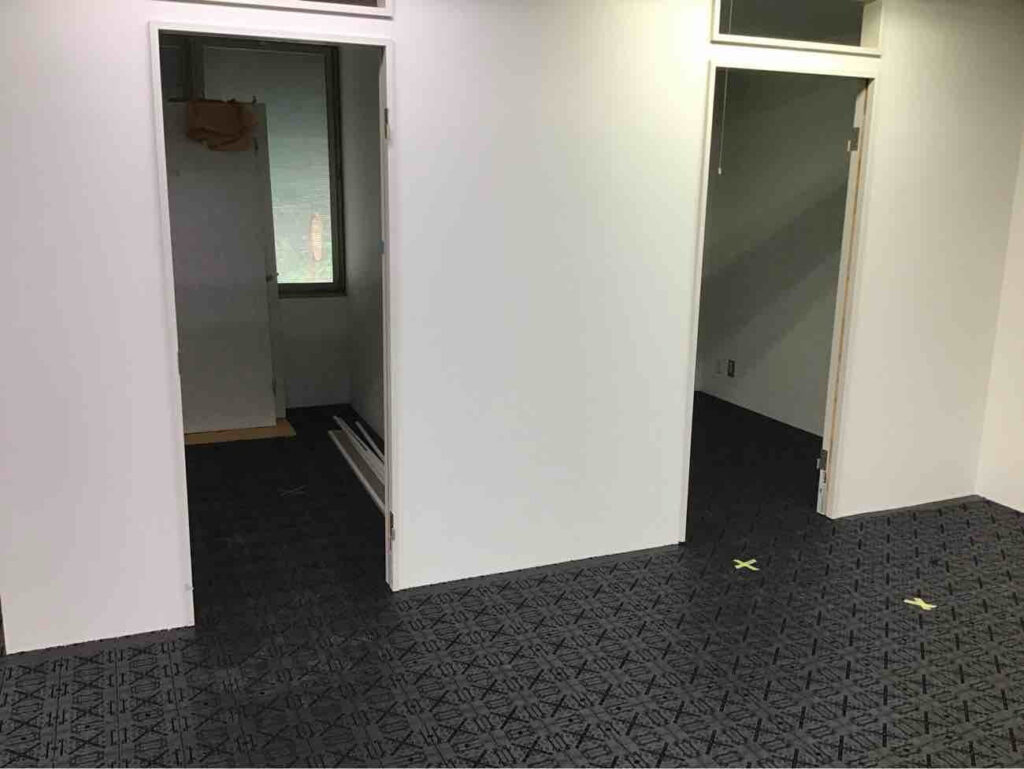 オフィス　OAフロア、置床工事　TN-50（横浜市戸塚区）