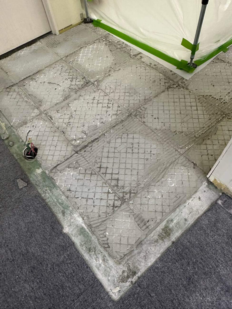 オフィス　OAフロア、置床工事　TN-50（横浜市戸塚区）