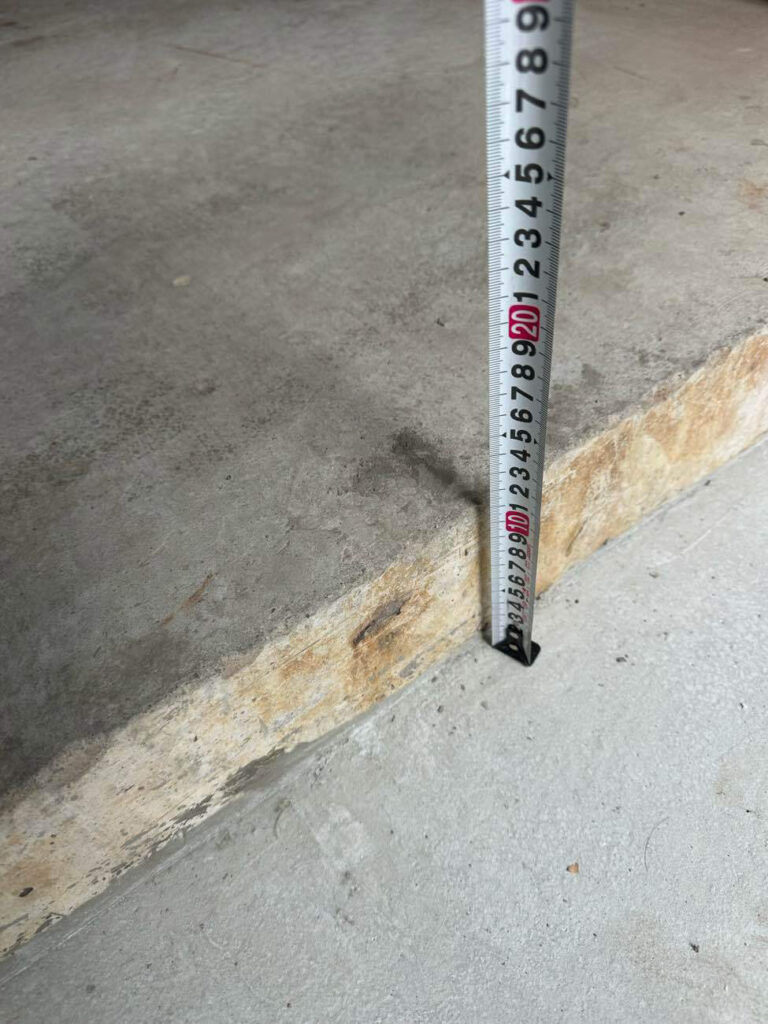 店舗 新装 置床工事 乾式二重床(東京都江東区)