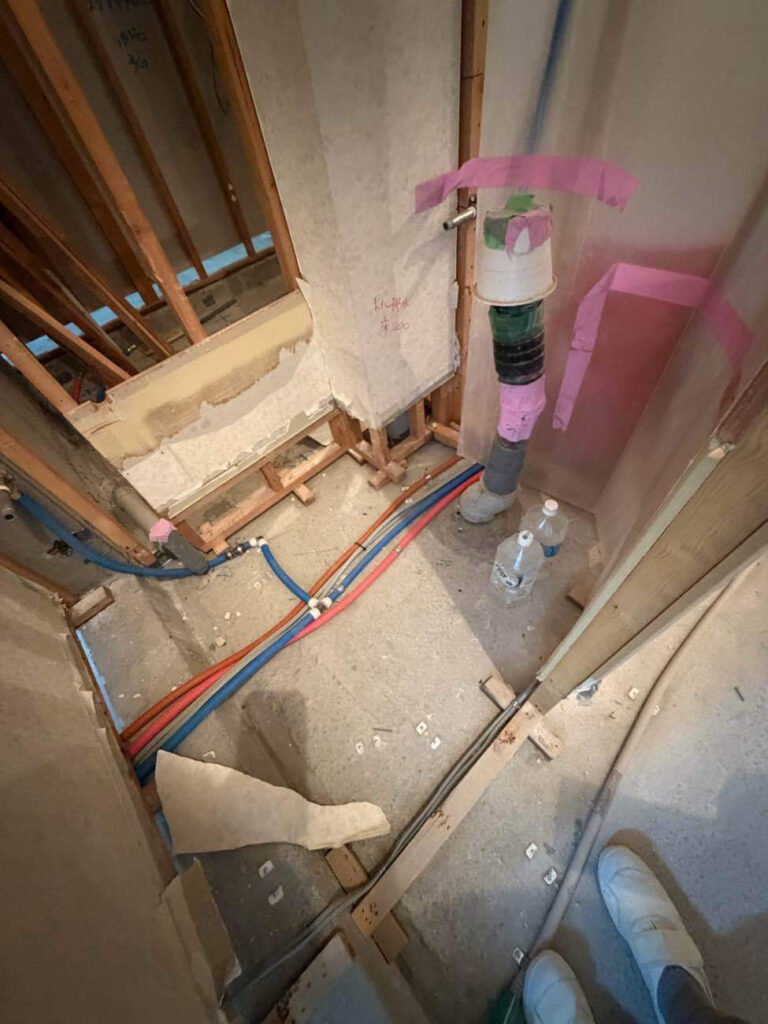 マンション 1日置床工事 乾式二重床(神奈川県大和市)