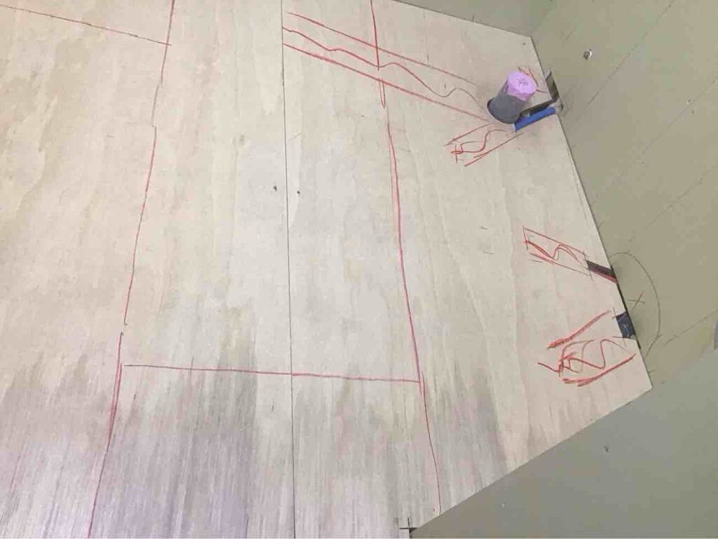 マンション　置床工事　乾式二重床（東京都港区）