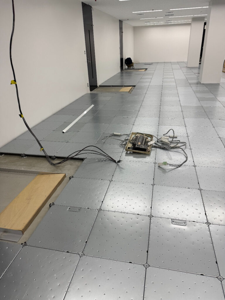 オフィス OA工事 スチール調整式OA(東京都品川区)