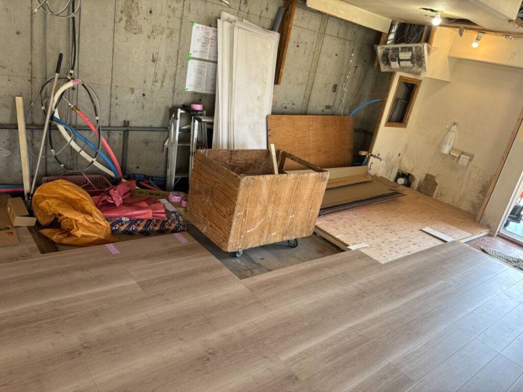 マンション フローリング工事 1×6フロア(神奈川県藤沢市)