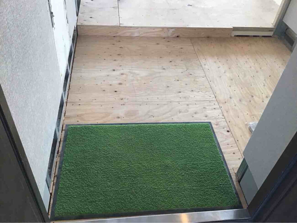 マンション 置床工事 乾式二重床(東京都渋谷区)