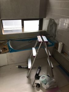 寺院 浴室一式改修工事 フクビ化学工業製（東京都豊島区池袋）