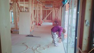 集会所 置床工事（埼玉県さいたま市岩槻区）