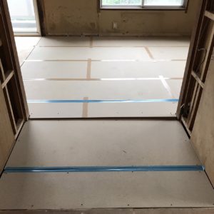 団地 置床工事（神奈川県横浜市旭区）