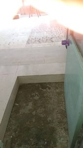 ビル 置床工事 乾式二重床（東京都港区）