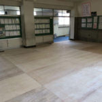 小学校 置床工事 フリーフロアCP‐F（千葉県佐倉市）