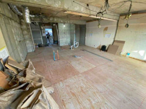 マンション 置床工事 フリーフロアCP（東京都世田谷区）