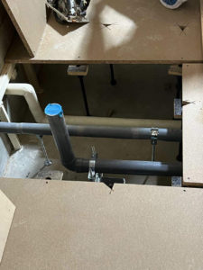 施設 置床 増築工事 乾式二重床（栃木県小山市）